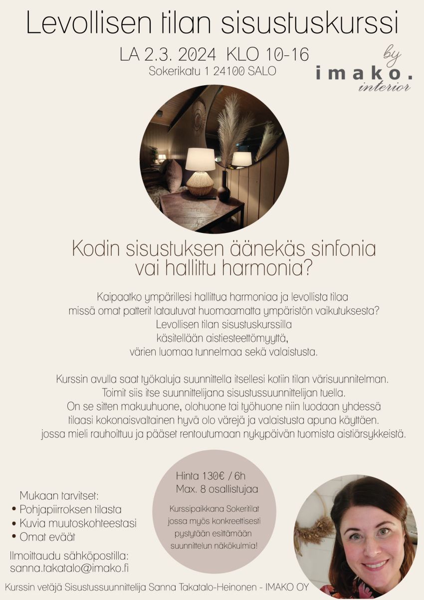 Sisustuskurssi